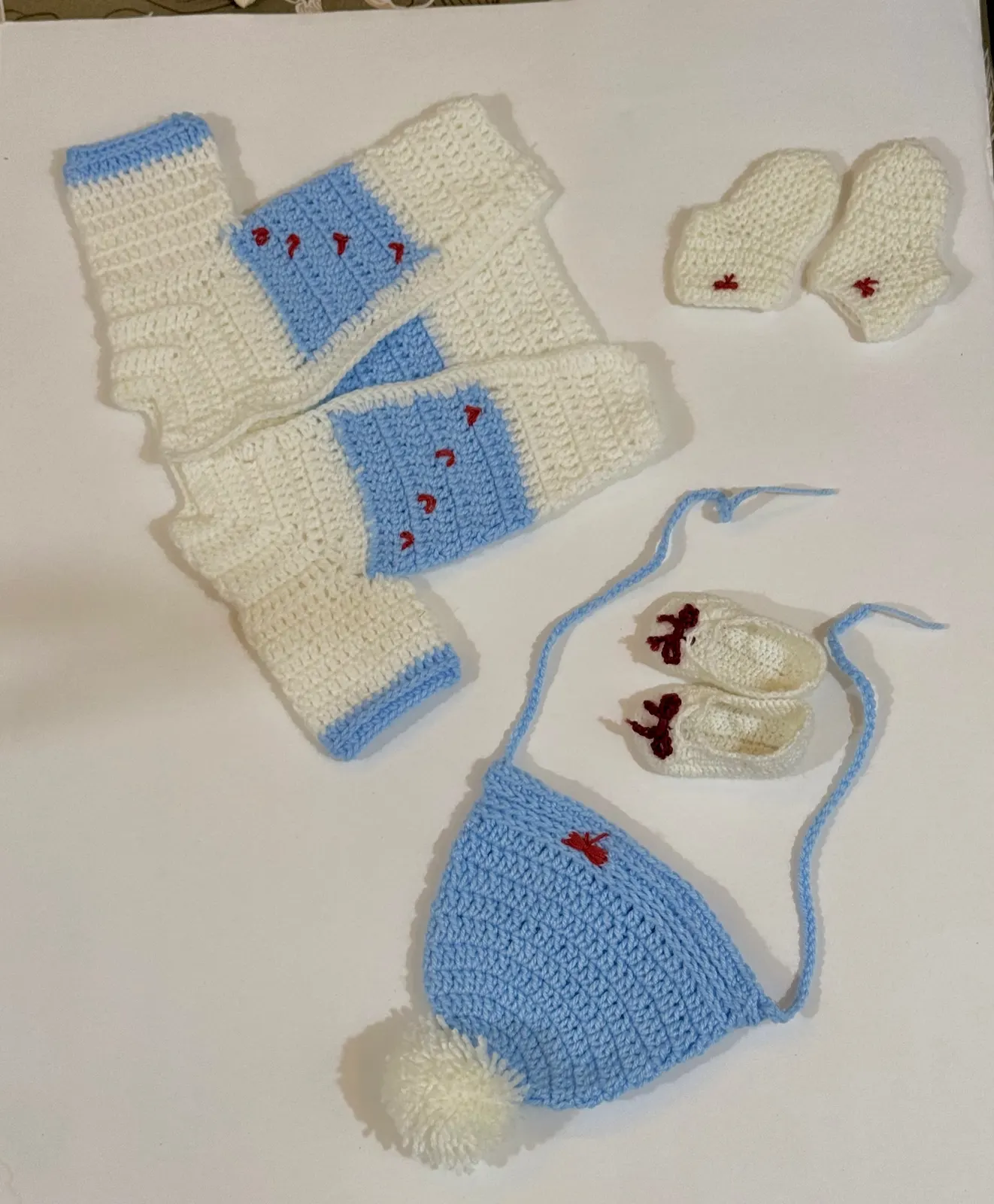 Baby Crochet set